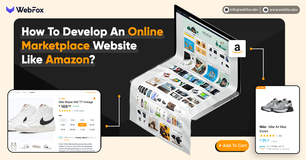 How To Develop An Online Marketplace Website Like Amazon and How Much It Would Cost