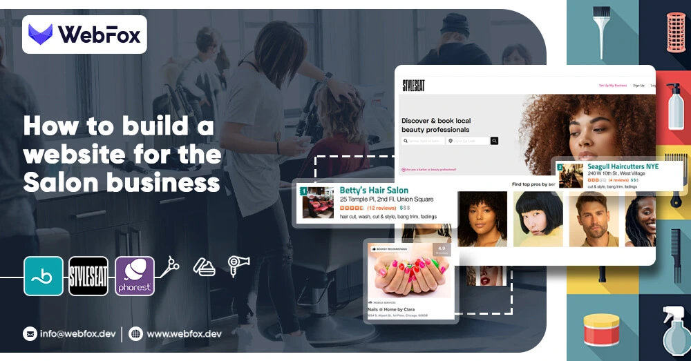 How To Build A Website For The Online Salon & Spa Business?